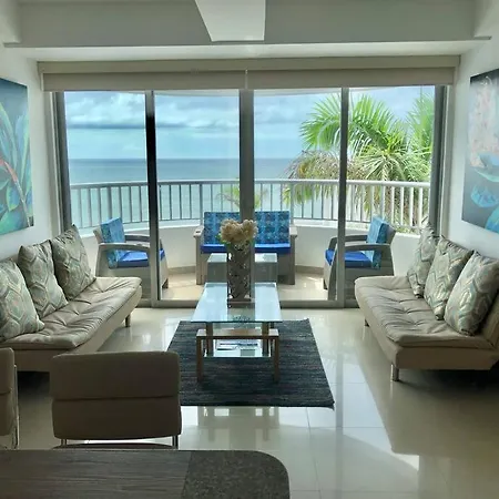 Apartamento Apto 402 Frente Al Mar- Edificio Palmetto, Piso 4