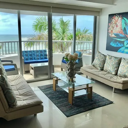 Apto 402 Frente Al Mar- Edificio Palmetto, Piso 4 Apartamento